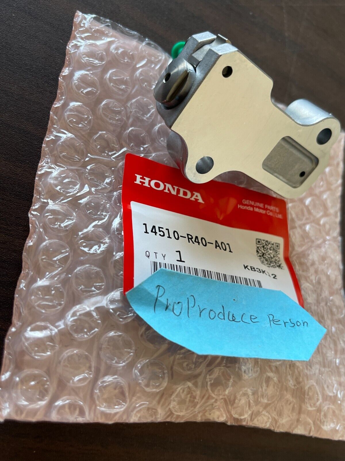 Genuine Honda OEM Acura Timing Chain Tensioner Adjuster 14510-R40-A01