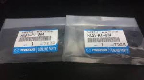Genuine Mazda OEM 1991-2005 Miata Rear Hard Top Catch Gasket NA01-R1-864 & 874