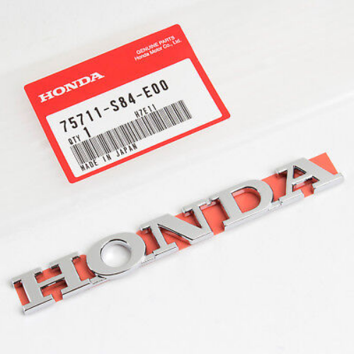 GENUINE HONDA OEM ACURA INTEGRA TYPE R DC2 DB8 REAR EMBLEM JDM 75711-S84-E00