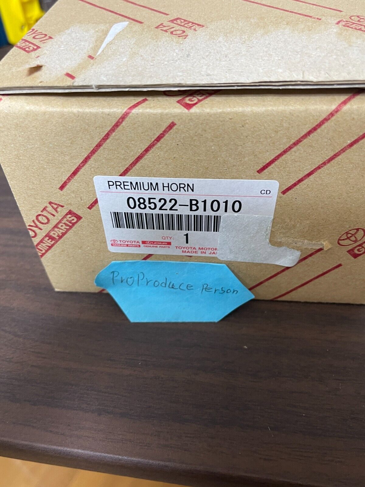 Toyota Genuine Land Cruiser Premium HORN LC200 J200 LEXUS LX570 JDM 08522-B1010