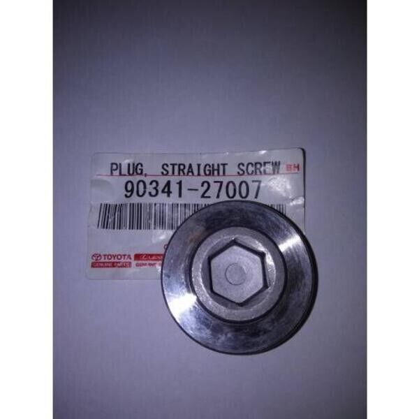 Genuine Lexus 90341-27007 OEM VVTi 2JZ Camshaft Pulley Plug Straight Screw Cap