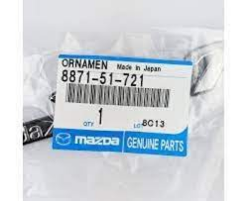 Genuine Mazda OEM 1979-1983 RX-7 Fender Emblem Nameplate Badge Boot 8871-51-721