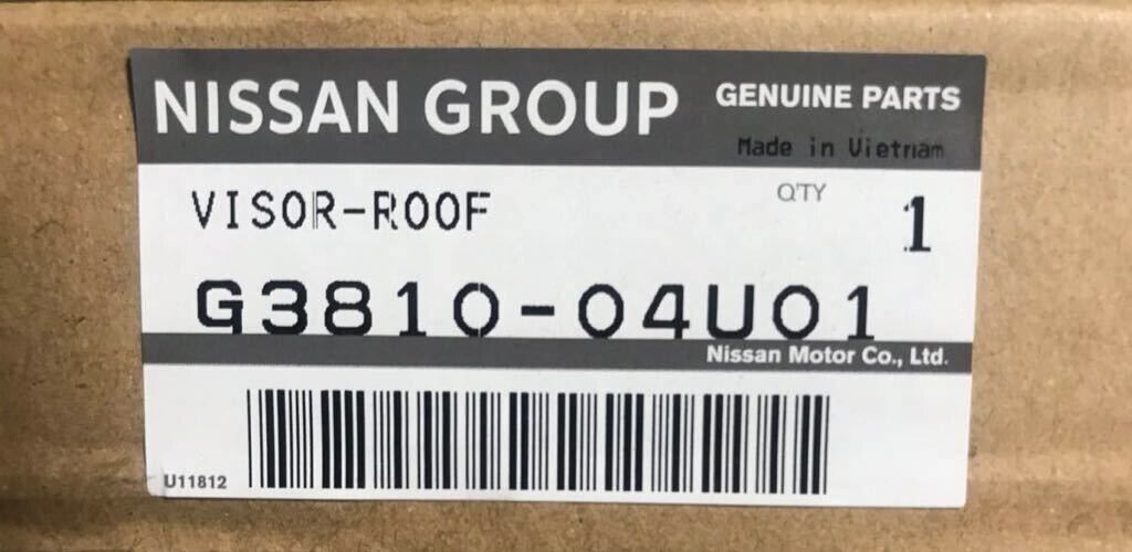 Nissan Skyline GTR G3810-04U0 Genuine Rain Guard Window Door Visor JDM OEM JAPAN
