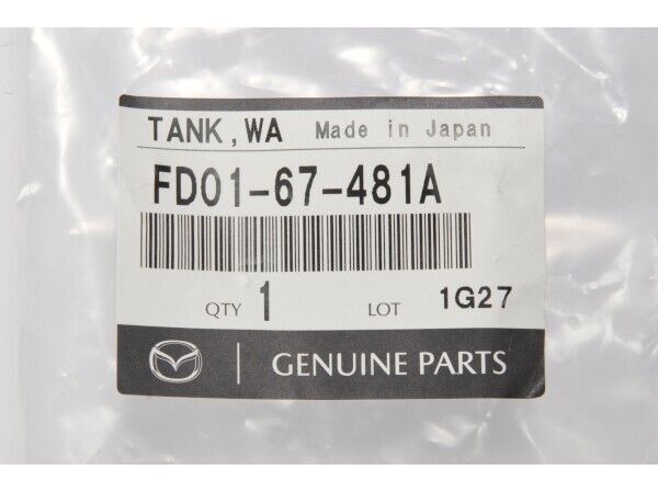 Genuine Mazda OEM 93-95 RX-7 Windshield Washer Tank Reservoir FD01-67-481A