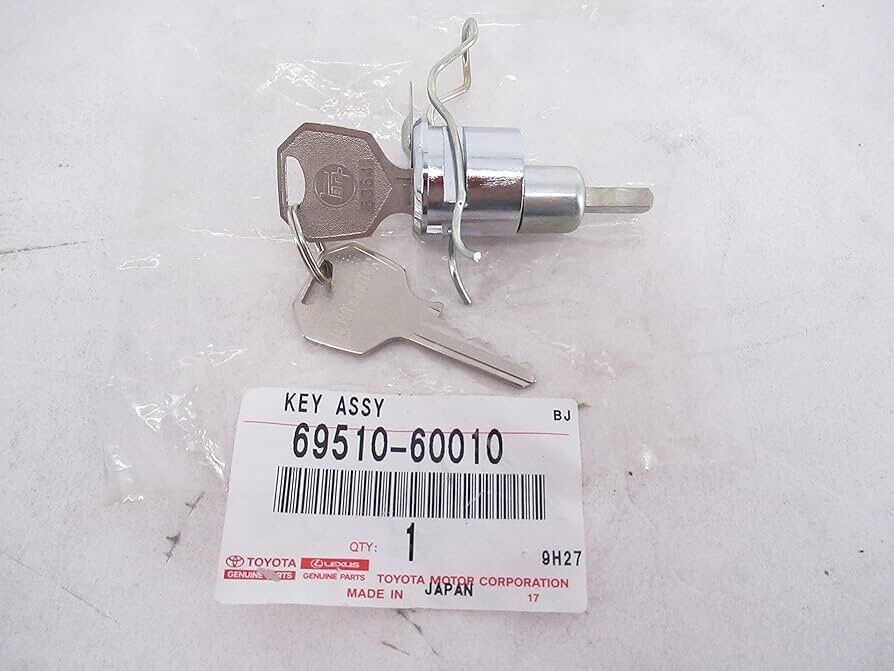 Toyota OEM Back Door Lock Cylinder & Keys Set 69-84 LAND CRUISER FJ40/43/45 BJ40