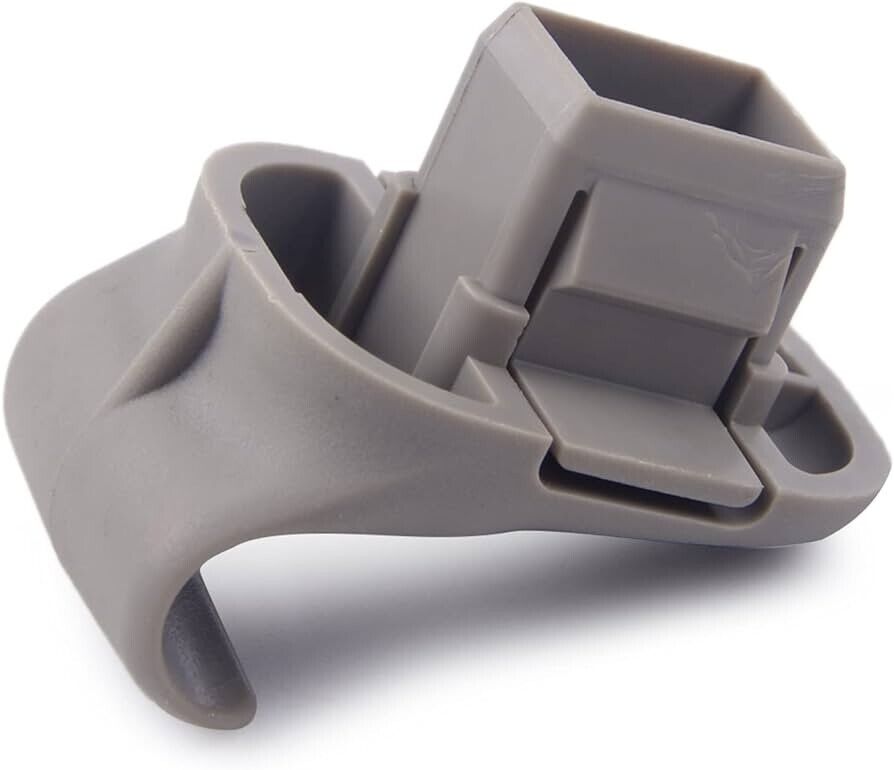 Genuine Mazda 3 5 6 CX-7 CX-9 RX-8 Gray Sun Visor Clip Set of 2 LC62-69-261B-77