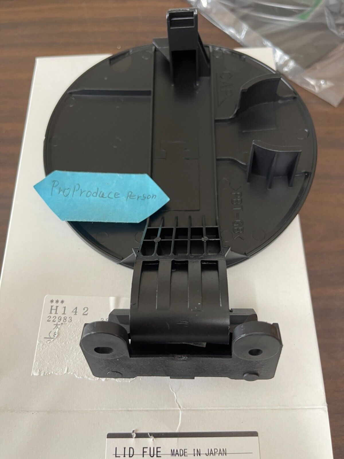 GENUINE MAZDA Fuel Filler Gas Lid Cover OEM RX-7 FD3S NEW