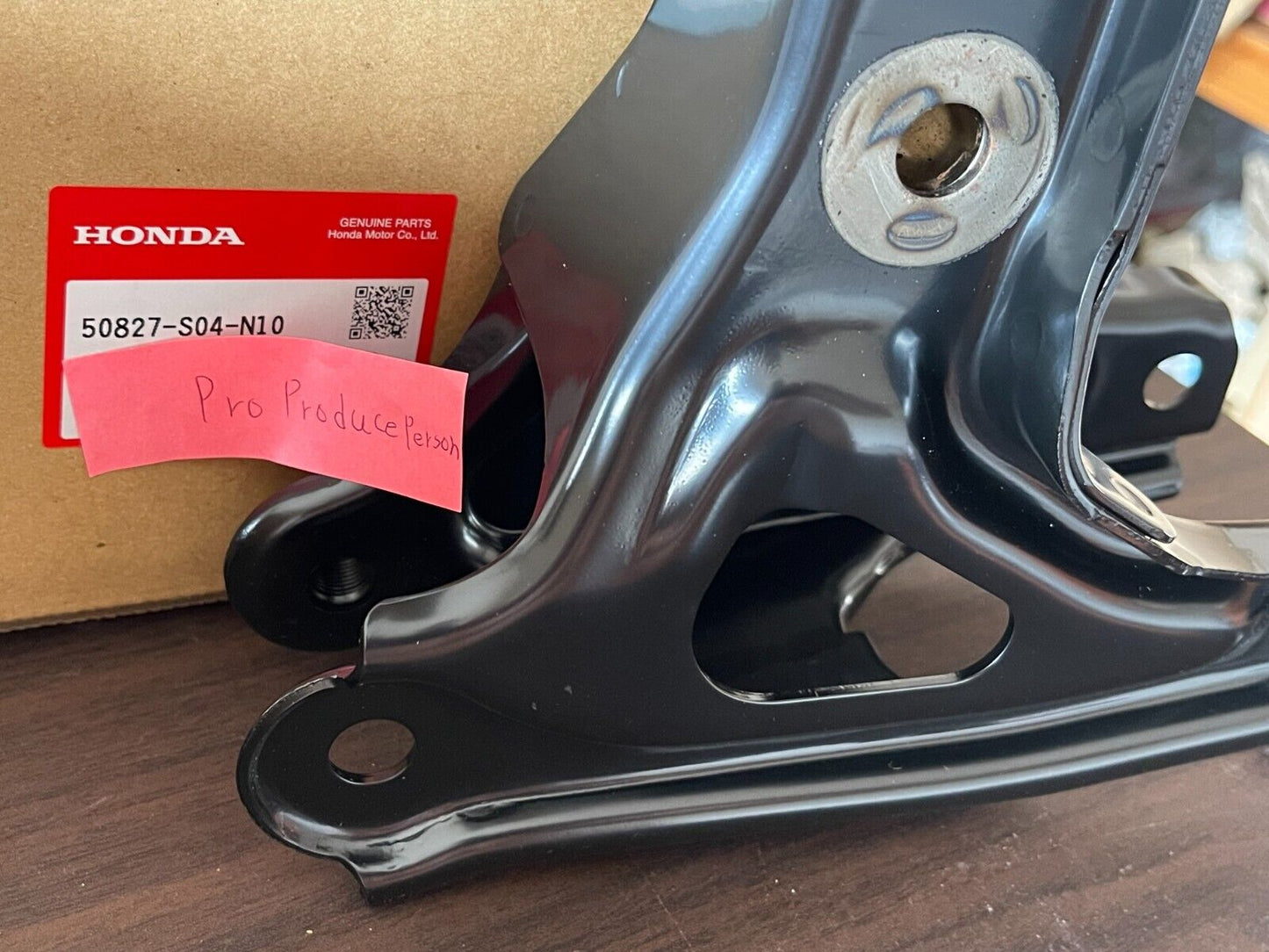 Genuine HONDA Rear Engine Mount T Bracket CIVIC SI B16 50827-S04-N10 OEM