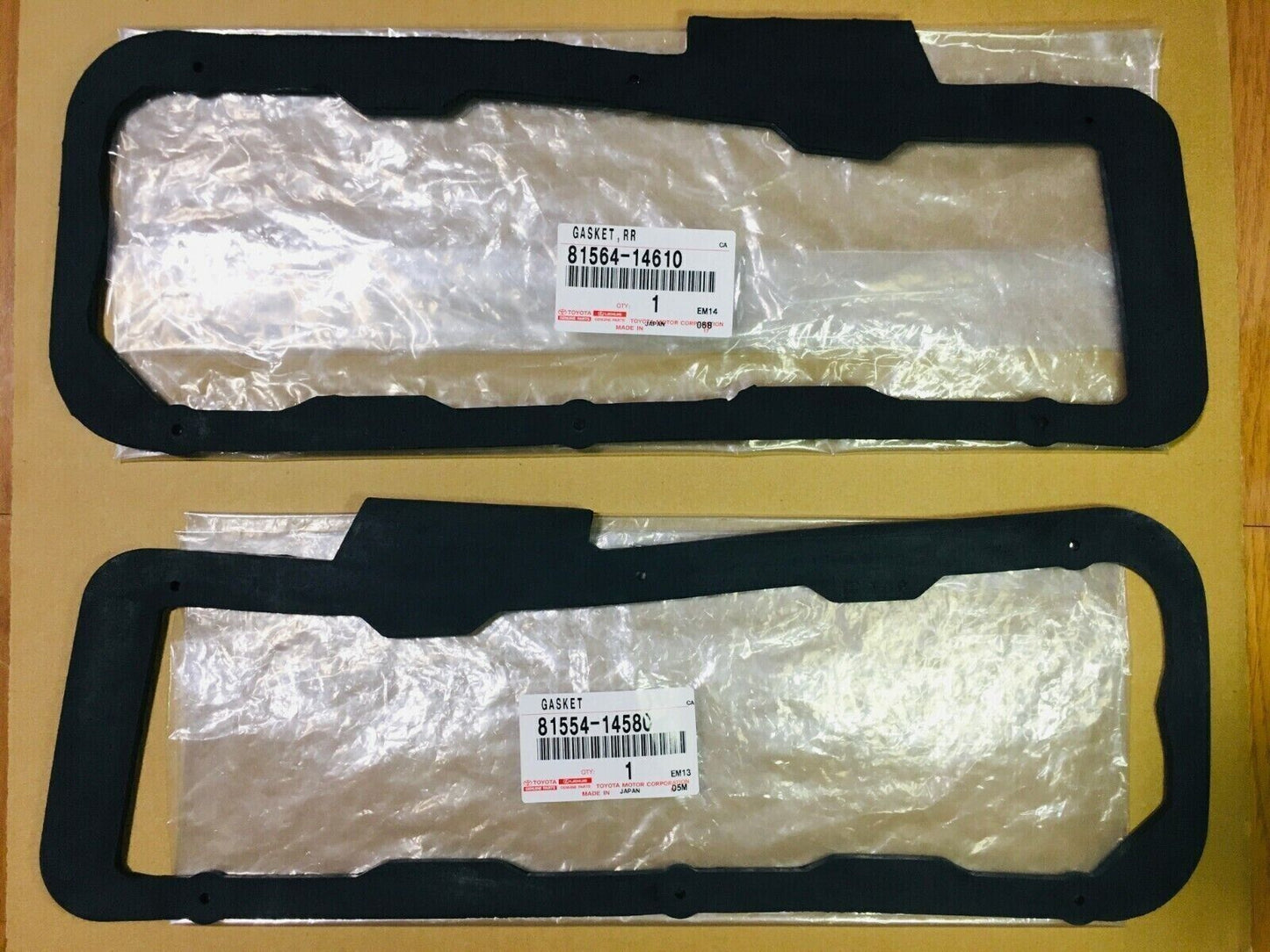 Genuine TOYOTA OEM 1986-1993 SUPRA JZA70 MK3 Tail Light Gasket Pair LH RH Set