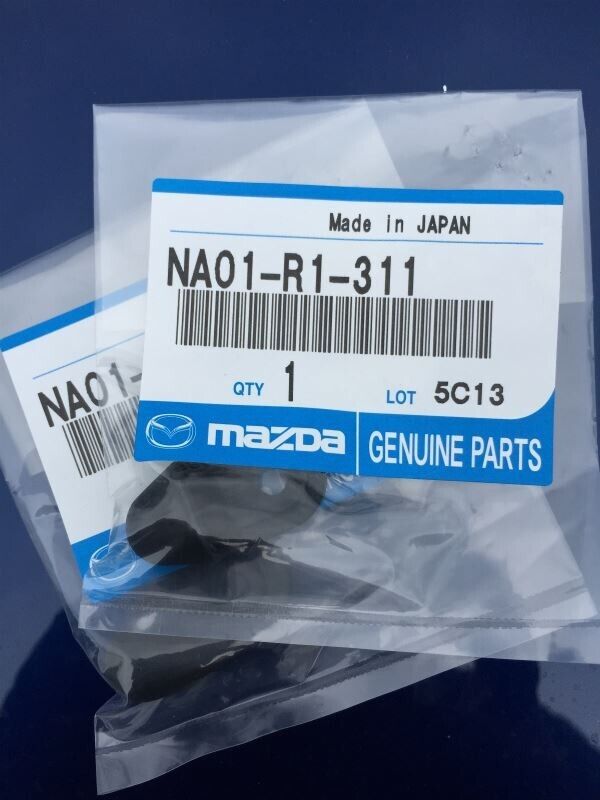 Genuine Mazda OEM 1990-2005 Miata Removable Roof Hard Top Latch Caps 2pc