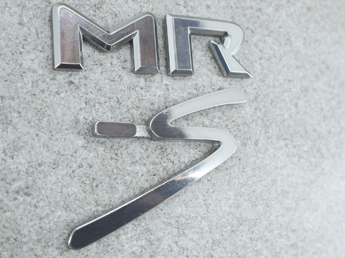 Toyota Genuine MR-S Blue Front Rear Emblem Set 75314-17030 75471-17130 Japan New