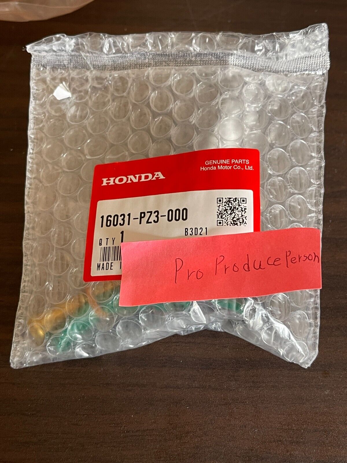 Genuine HONDA 16031-PZ3-000 Acty Truck AIR Solenoid Valve with tracking OEM