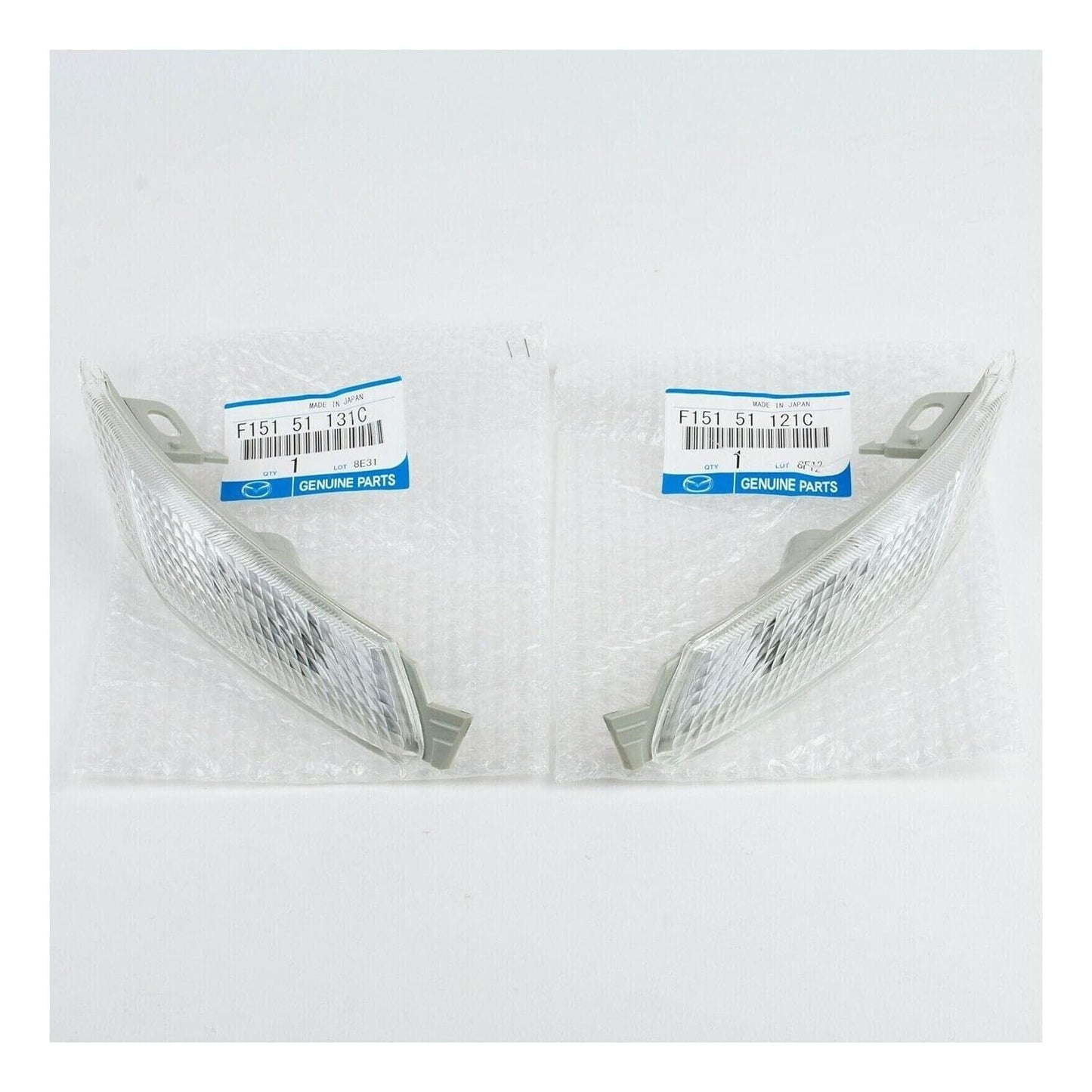 MAZDA Genuine Clear Corner Side Turn Marker R L Indicator Light Lens Lamp RX-8
