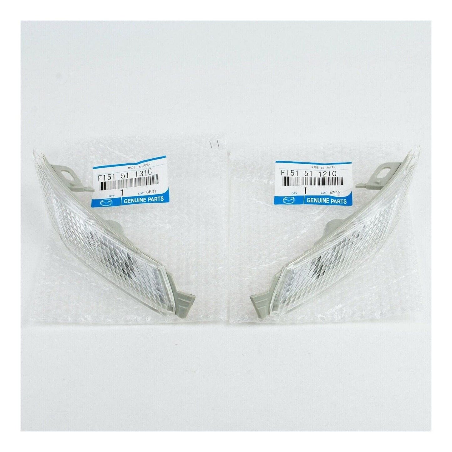 MAZDA OEM RX-8 Clear Corner Side Turn Marker Rh&Lh Indicator Light Lens Lamp