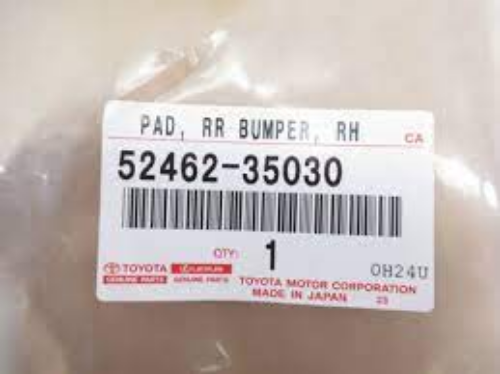 Genuine Toyota OEM FJ Cruiser Rear Corner Bumper End Cap Pad RH Black 07-2014