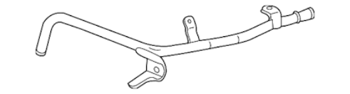 Genuine Honda OEM Heater Pipe Line 2006-2011 Civic 19510-RTA-000