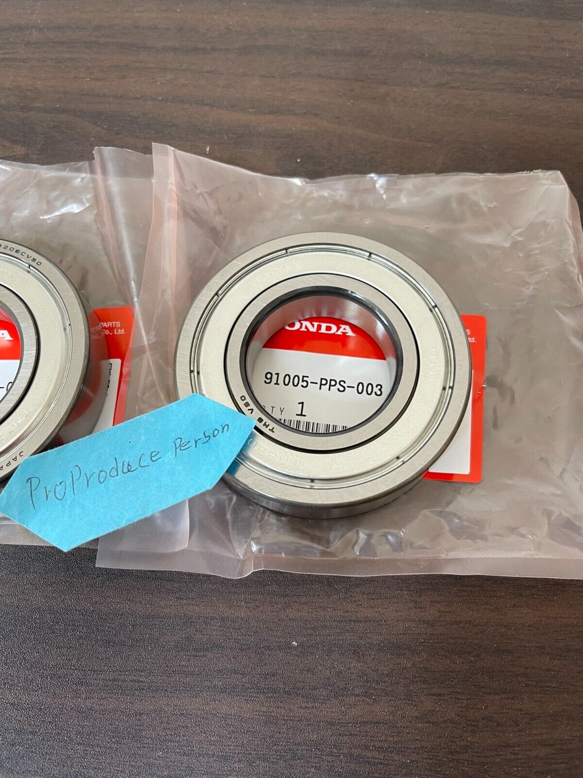 Genuine Honda Integra Type-R LSD Side bew Bearing Set 2 Pcs 91005-PPS-003 OEM
