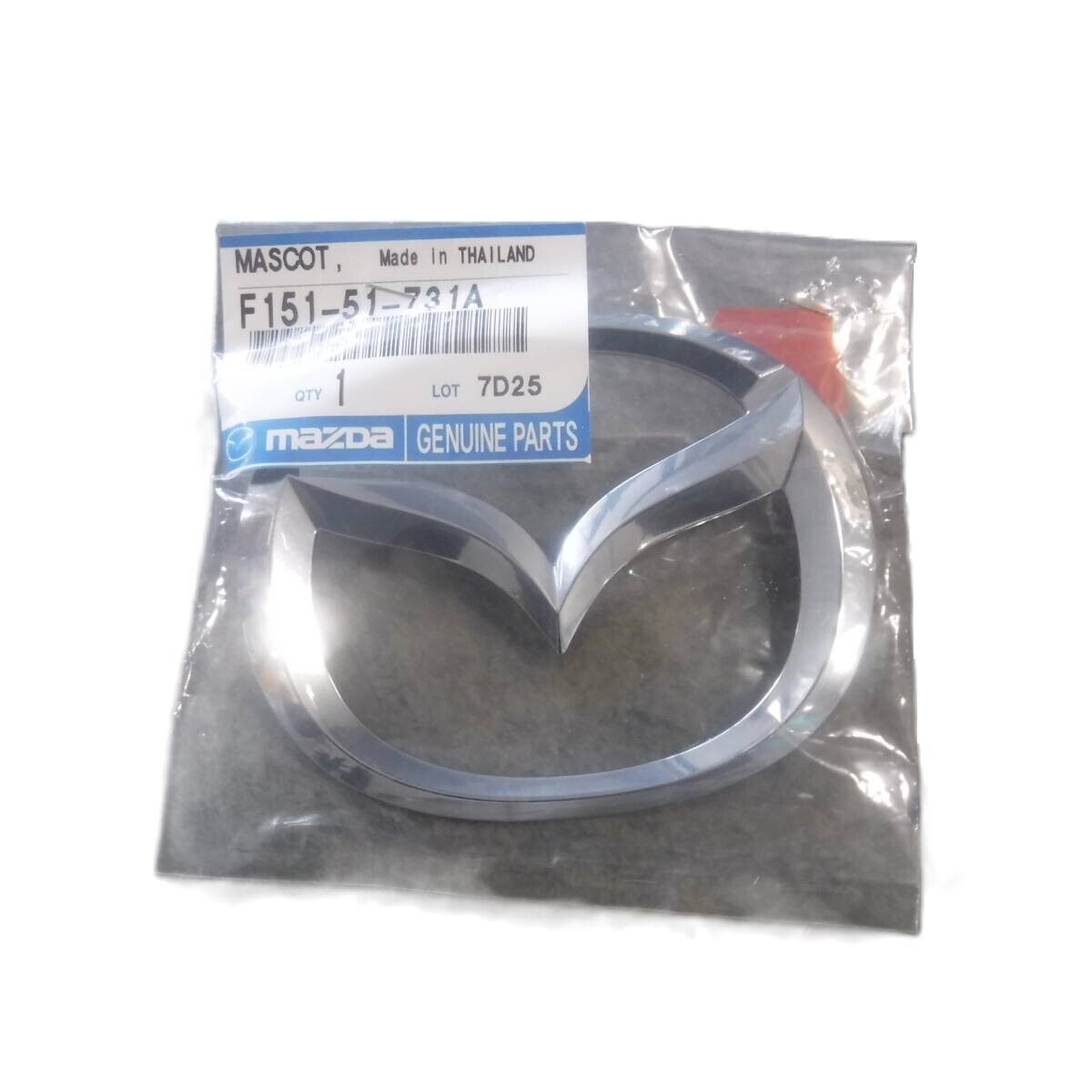 Mazda 2003-2008 RX-8 F151-51-731A Front Bumper Emblem Genuine Japan OEM NEW JDM