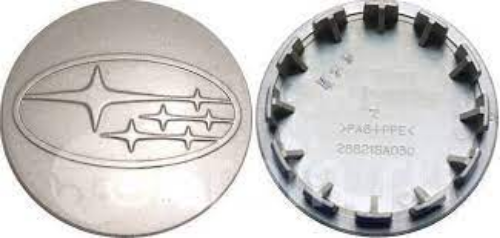 Subaru OEM Center Wheel Lug Hub Caps Rim Cover SILVER 28821SA030 Quality 4PCS