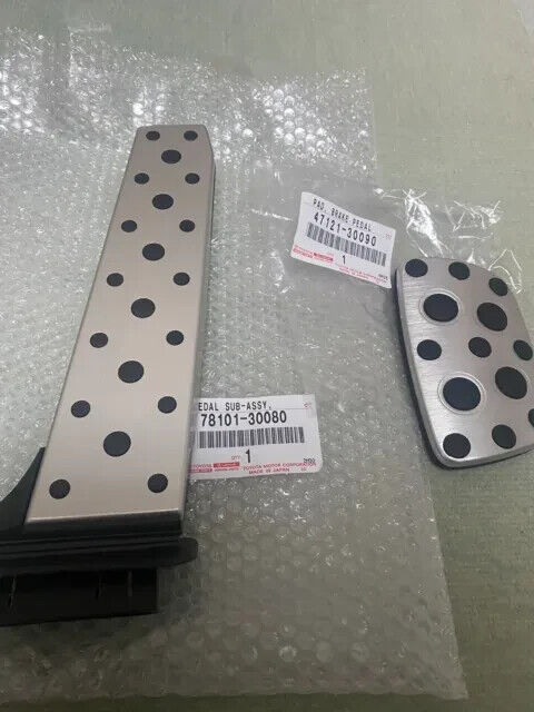 TOYOTA OEM Lexus GS250 GS350 GS450h 2014-2015.6 F-Sport Aluminum Pedal Set