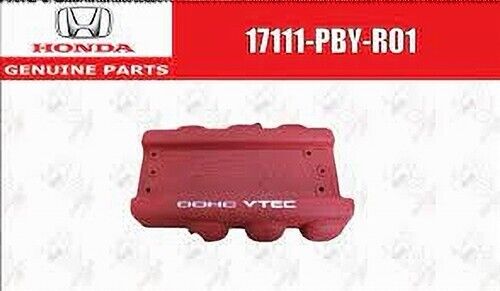 Genuine HONDA ACURA ENGINE INTAKE MANIFOLD COVER RED NSX-R 17111-PBY-R01 OEM