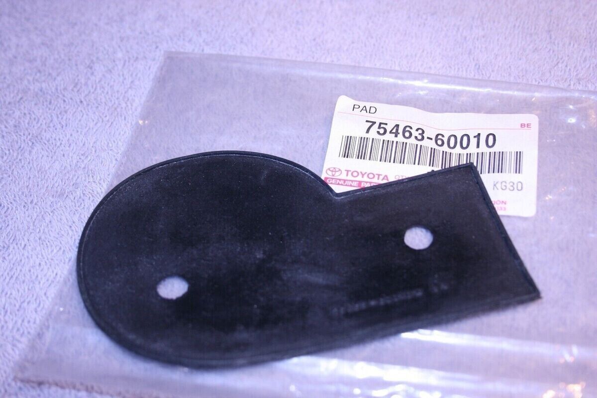 Genuine Toyota OEM Land Cruiser 4WD Rear Emblem Badge + Pad FJ40 BJ40 1969-1980