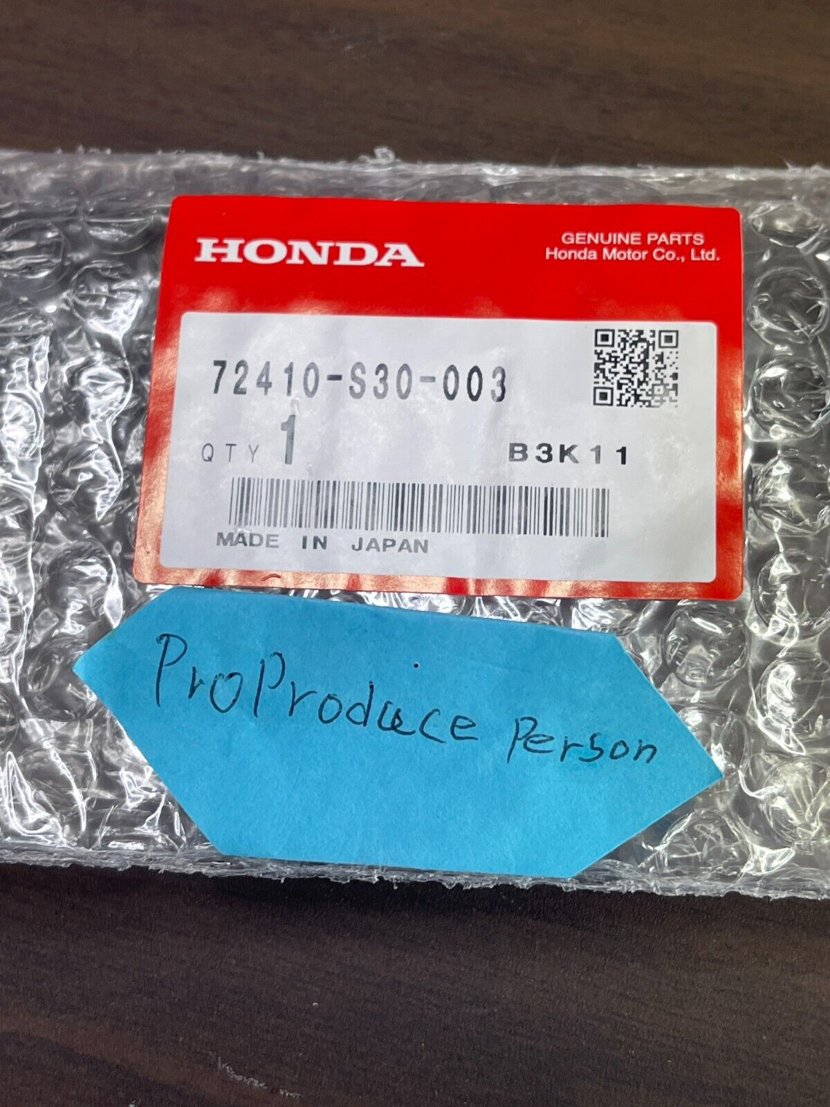 Honda Genuine Prelude BB Window Door Molding Weather Strip Outer LH RH Japan New