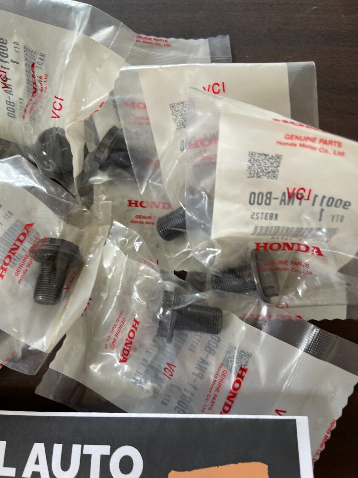 Honda GENUINE OEM CIVIC SI ACURA RSX K20 K24 FLYWHEEL PRESSURE PLATE BOLT SET 8