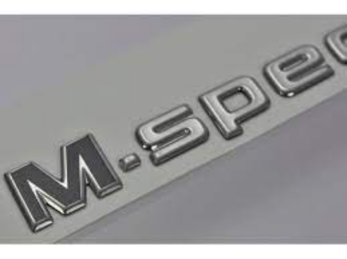 Nissan OEM Skyline GTR R34 M-Spec Nur Rear Trunk Emblem Decal Badge 84896-AB070