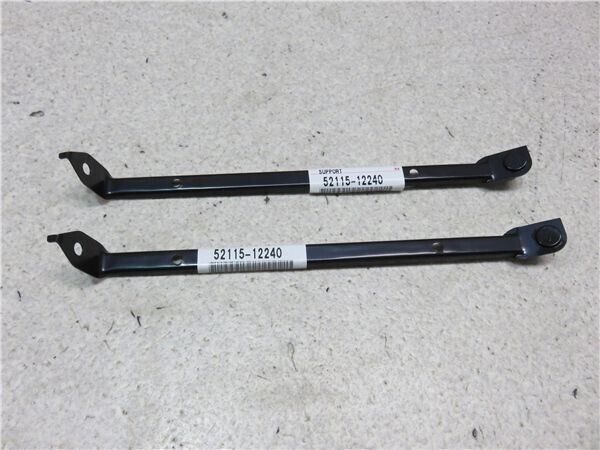 Genuine Toyota OEM New Corolla CP Coupe AE86 Front Bumper Side Support set