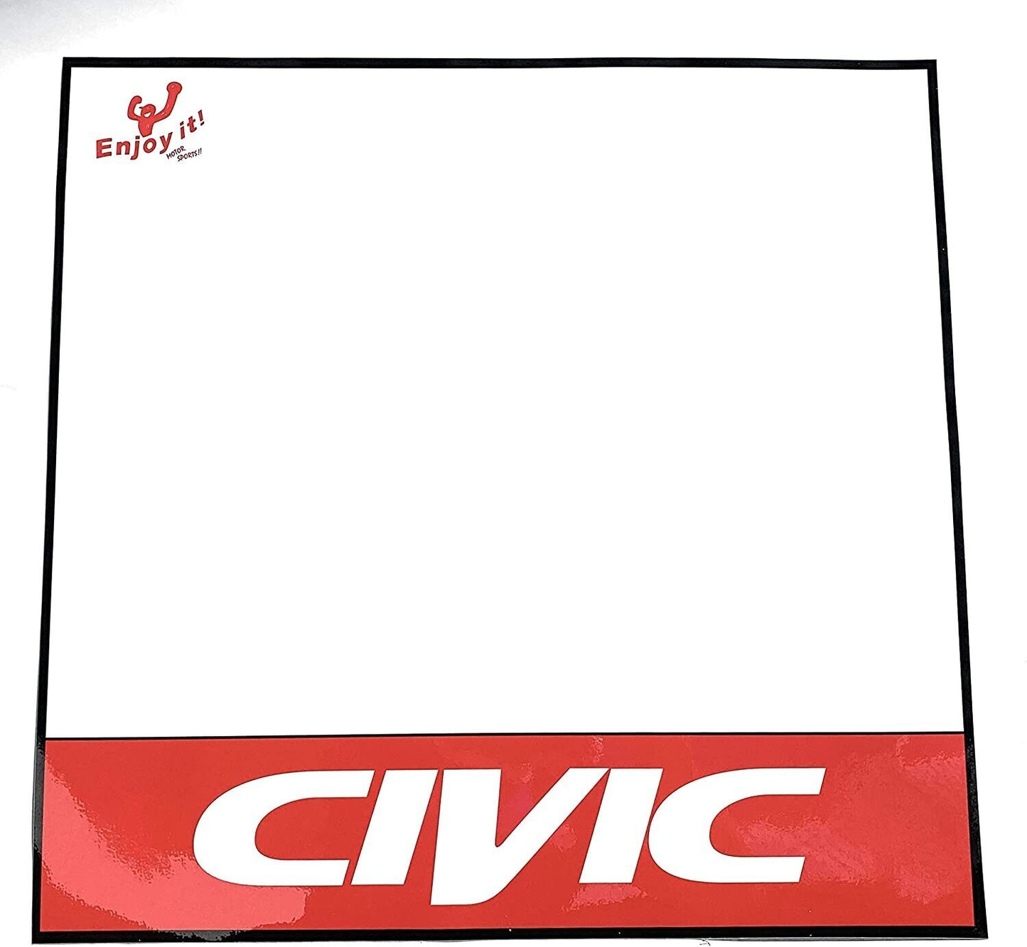 Honda Side Door Sticker Decal Civic EK9 EK4 EF9 EG6 Left and Right set JDM