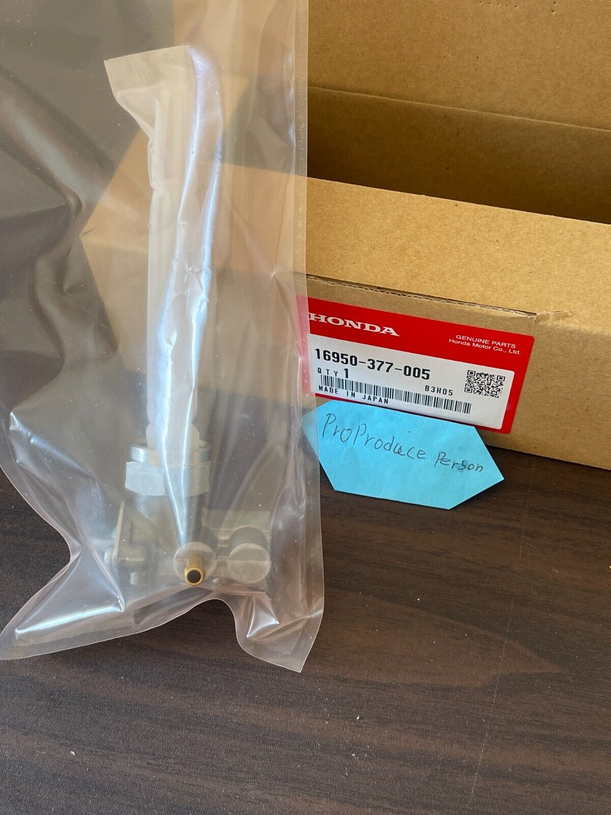 Genuine HONDA CB400F Fuel Tank Petcock Valve Supersport parts 16950-377-005