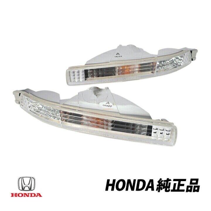 GENUINE HONDA Front Bumper Turn Signal Clear Lens LAMP UNIT R&L SET NSX NA1 NA2
