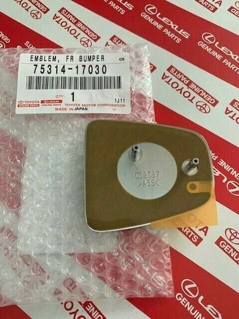 Toyota Genuine MR-S Blue Front Rear Emblem Set 75314-17030 75471-17130 Japan New