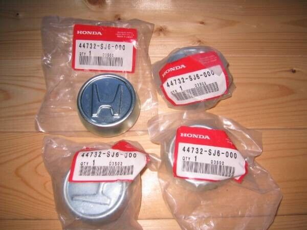 HONDA Genuine STEEL WHEEL CENTER CAPS Set of 4 ACTY TRUCK HA3 HA4 JDM MINI OEM