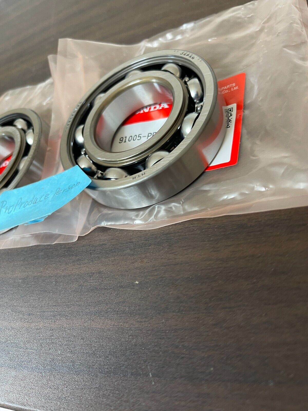 Genuine Honda Integra Type-R LSD Side bew Bearing Set 2 Pcs 91005-PPS-003 OEM