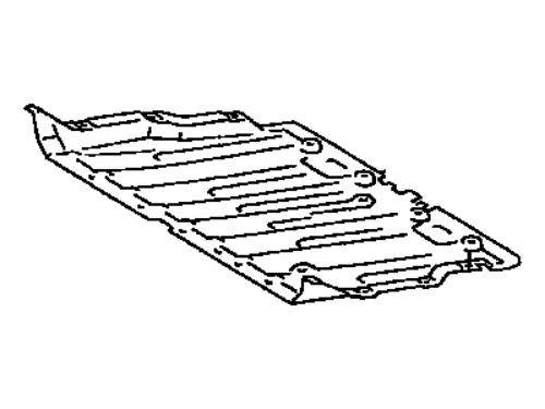TOYOTA OEM SUPRA LEXUS SC300 SPLASH SHIELD ENGINE UNDER COVER 51441-14140