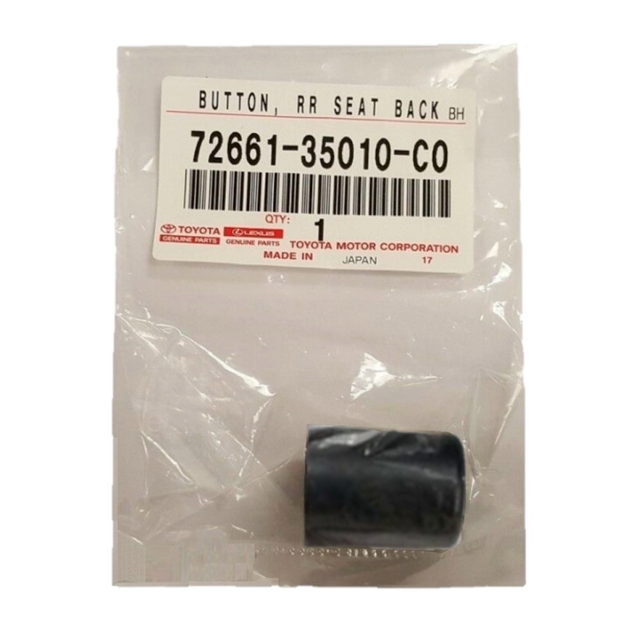 GENUINE TOYOTA OEM 4RUNNER REAR SEAT BACK LOCK RELEASE BUTTON 72661-35010-C0