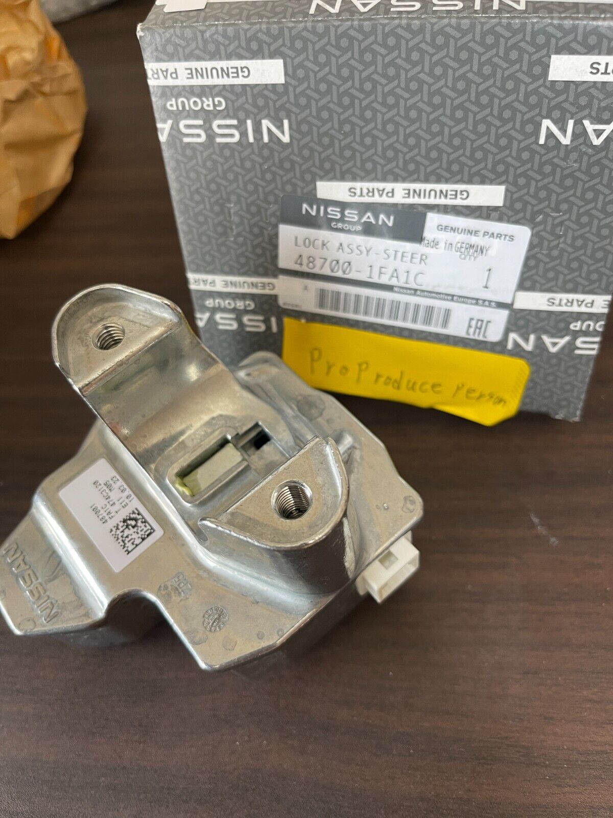 Genuine Nissan OEM Cube Steering Column Lock 48700-1FA1C 487001FA1C