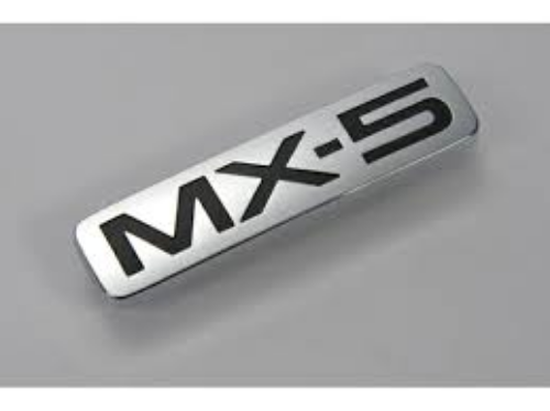 Genuine MAZDA MIATA 2001-2005 Roadster MX-5 NB Export Rear Emblem Plate Badge