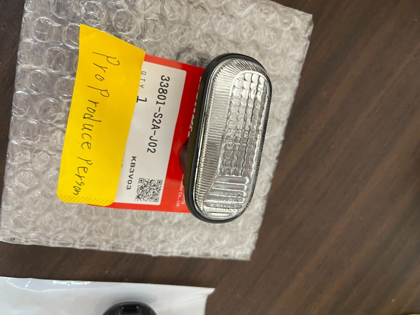Honda Genuine Civic EG Integra DC2 Clear Side Turn Marker Lamp Light Set