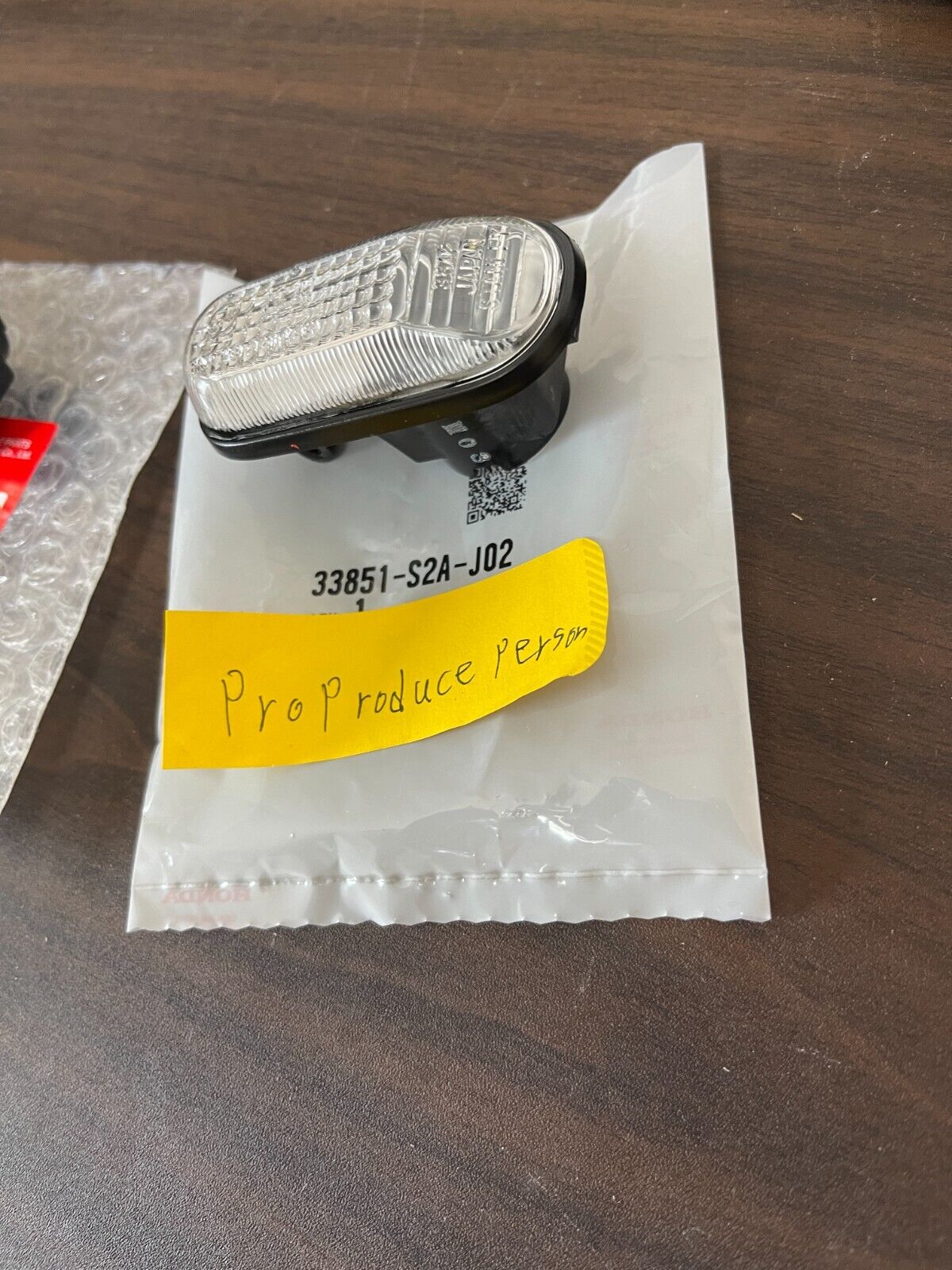 Honda Genuine Civic EG Integra DC2 Clear Side Turn Marker Lamp Light Set