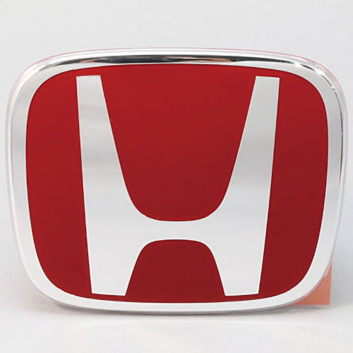 75700-S5T-E11 GENUINE JDM FD2 HONDA FRONT RED EMBLEM 04-05 CIVIC OEM TYPE R