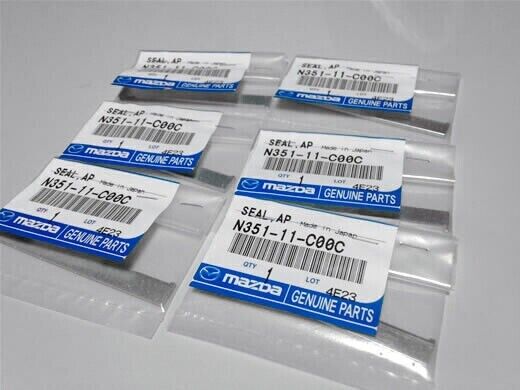GENUINE MAZDA OEM RX7 FD 3S 13B TWIN TURBO APEX SEAL 6PCS N351-11-C00C