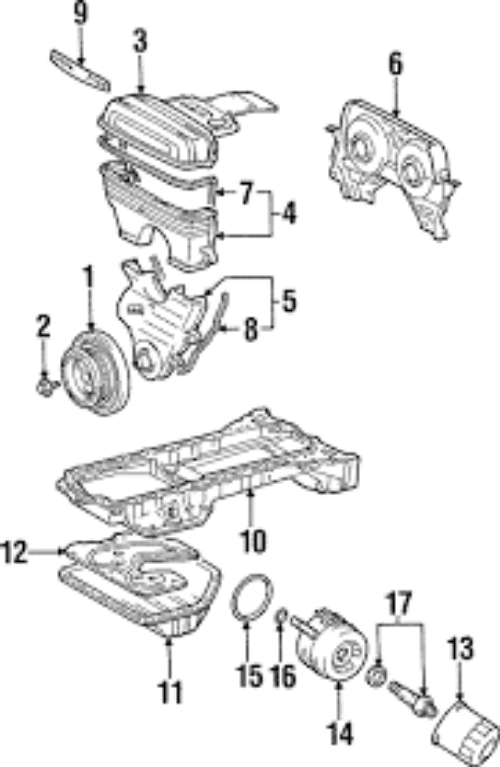 Genuine TOYOTA OEM Aristo Supra 2JZ-GTE 2JZGTE OIL FILTER BRACKET & COOLER