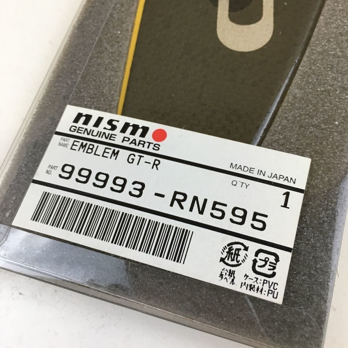 Nissan Genuine Skyline GT-R R33 BCNR33 Rear Spoiler Ornament L&R NISMO Japan New