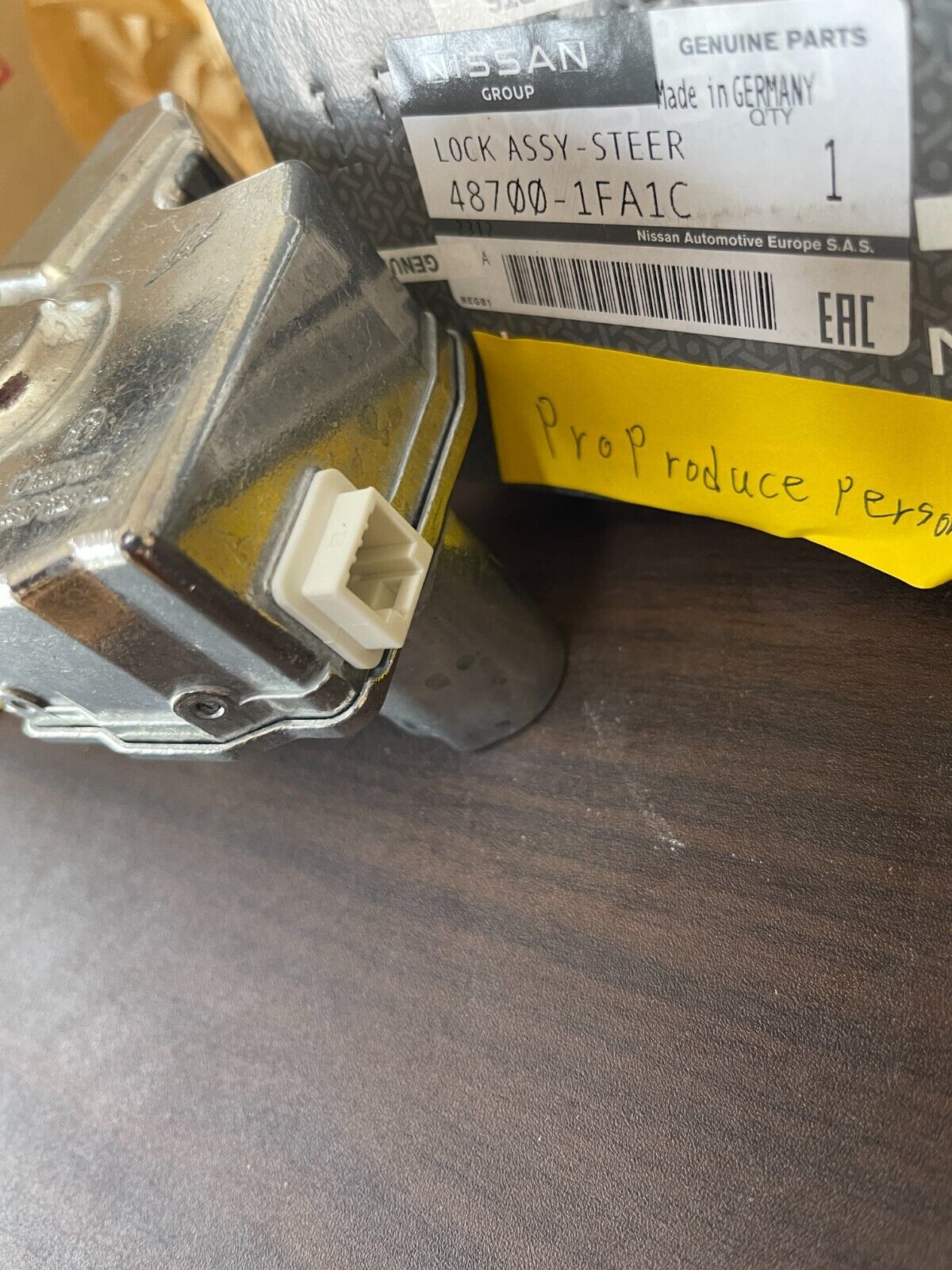 Genuine Nissan OEM Cube Steering Column Lock 48700-1FA1C 487001FA1C