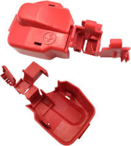 Genuine Honda OEM Battery Cable Terminal Cover Positive Red 32418-RBG-300