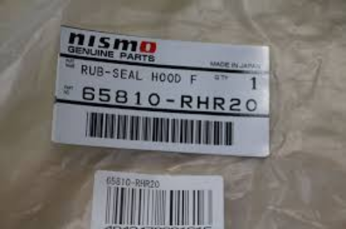 Nissan OEM NISMO Heritage Hood Sealing Rubber SKYLINE GTR R32 BNR32 65810-RHR20