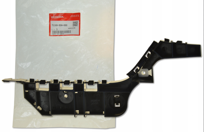 Honda Front Bumper Spacer Bracket Left Right Pairs Accord Acura TSX 04-08 OEM